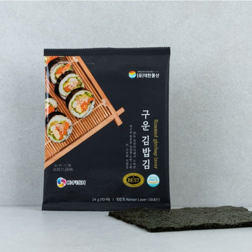 [대한물산] 완도 건강해 구운 김밥김 24g (10장)