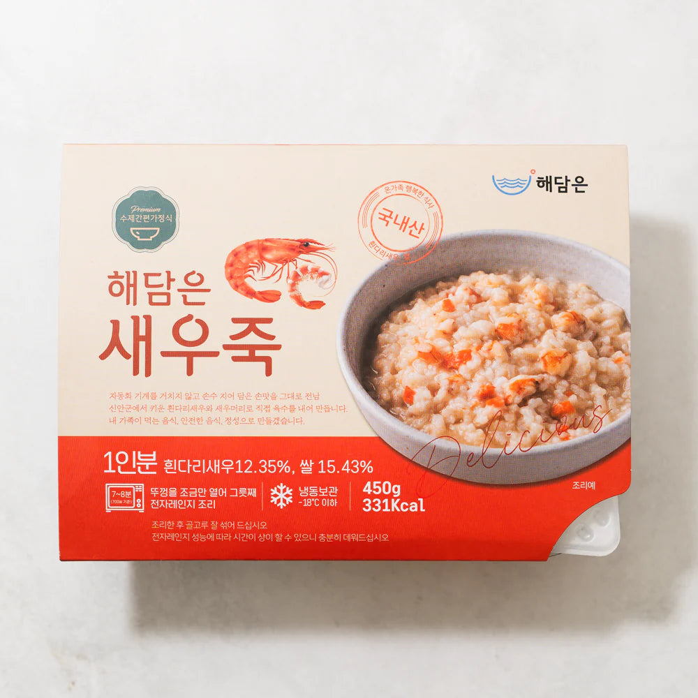 [해담은] 새우죽 450g