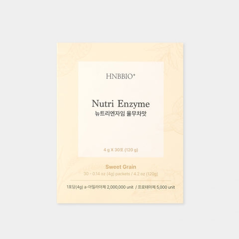 [HNBBIO+] 뉴트리엔자임 율무차맛 곡물효소 (4gx30스틱) 