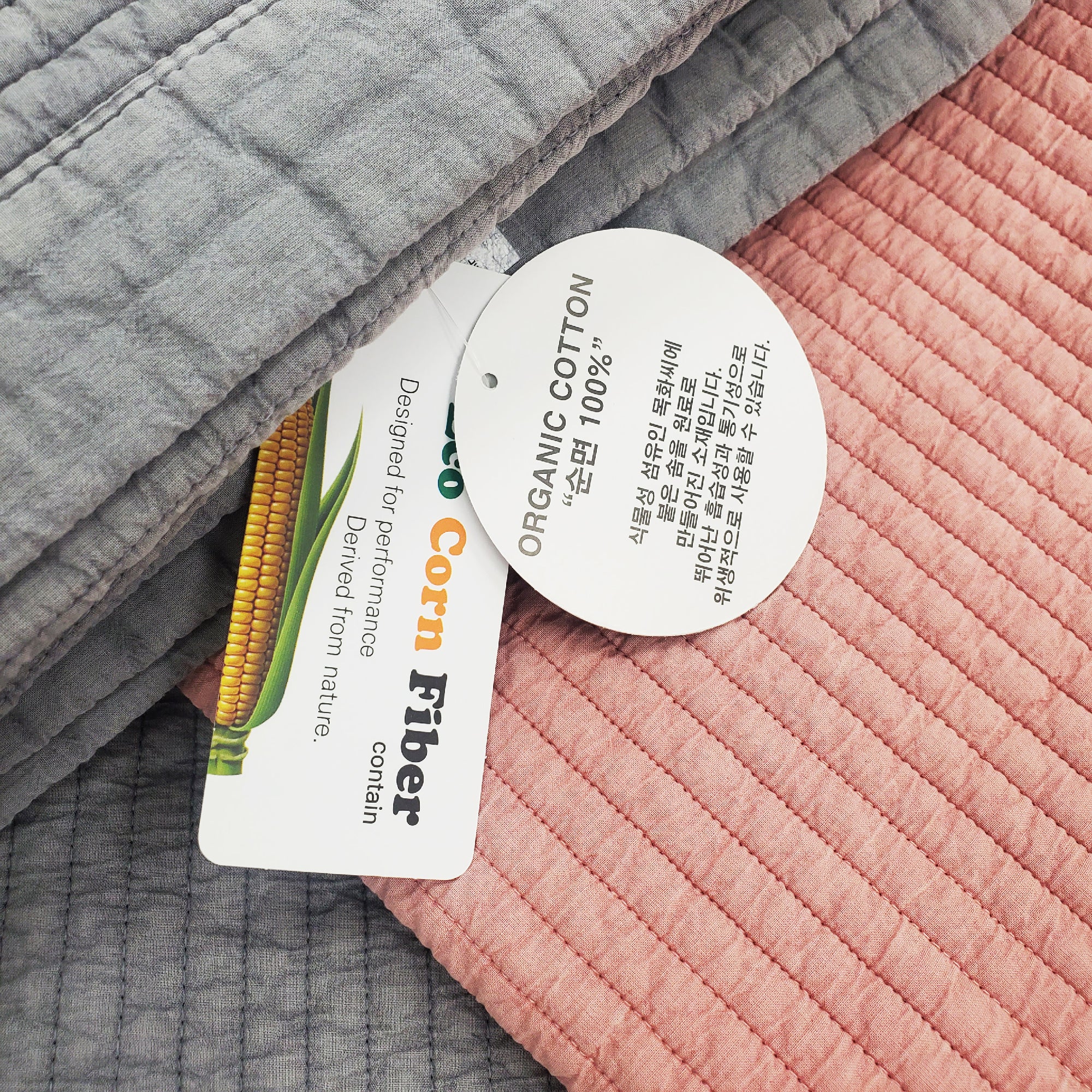 100% Organic Cotton Pigment -Dyed Pad