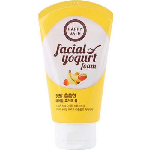 [해피바스] 정말 촉촉한 페이셜 요거트 클렌징폼 (250g)