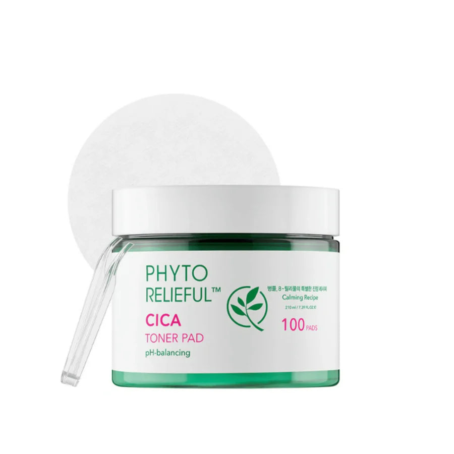 [Thank You Farmer] Phyto Relieful Cica Toner Pad (100pads)