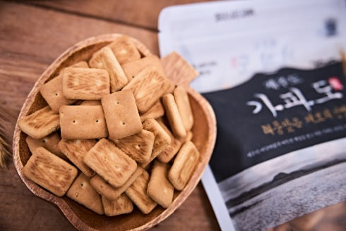 제주 가파도 해풍맞은 깨보리 건빵 (2봉) - EXP. 2025.10.15