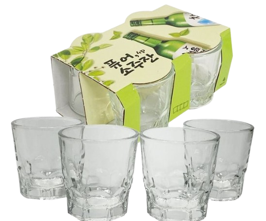 아트 퓨어 소주잔 4P 소주컵