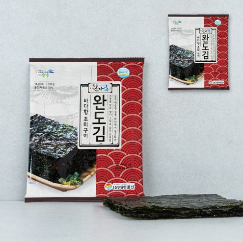 [대한물산] 바다향 조미구이 완도김 20g (6매)