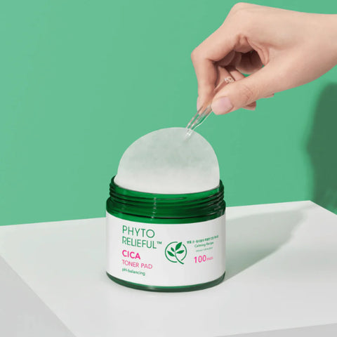 [Thank You Farmer] Phyto Relieful Cica Toner Pad (100pads)