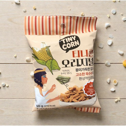 티니콘 오리지널 풍미 고소한 옥수수 콘스낵 (50g)
