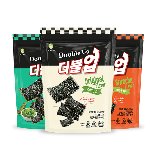 [휴먼웰] 더블업 김스낵 40g