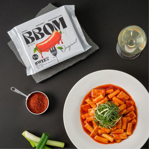 [뽐떡볶이] 밀떡볶이 (145g/파우치)
