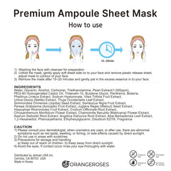 [Orangeroses] 마스크팩 1박스 (10장)