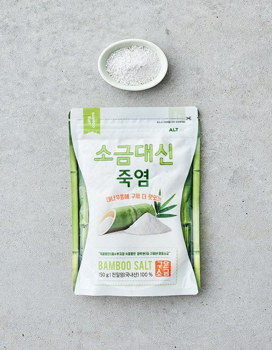 소금대신 죽염 100% 국내산 천일염 (150g)