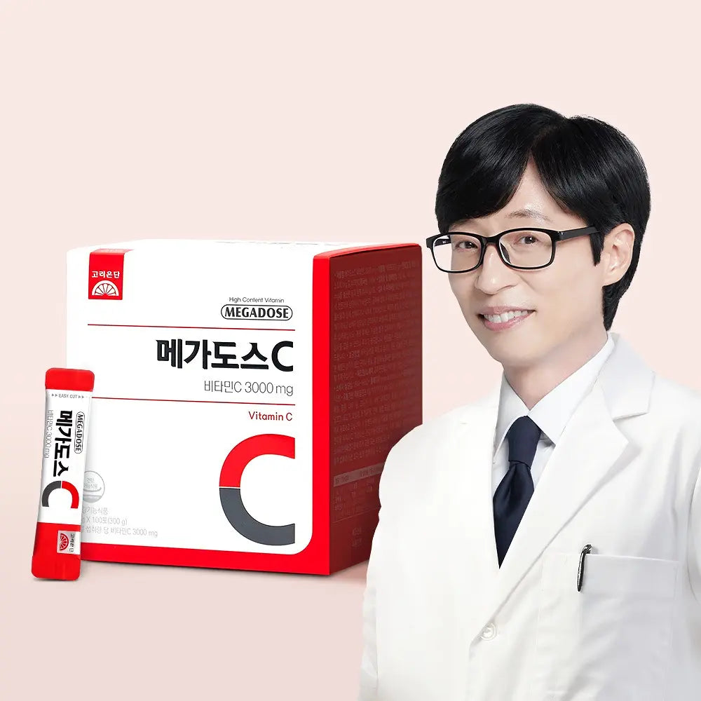 [고려은단] 메가도스C 비타민C 3000mg (100포)