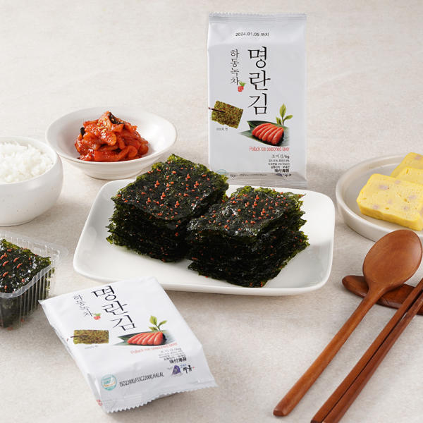 하동 자연향기 명란 도시락김 (12봉) - 주문당 6개 한정 
