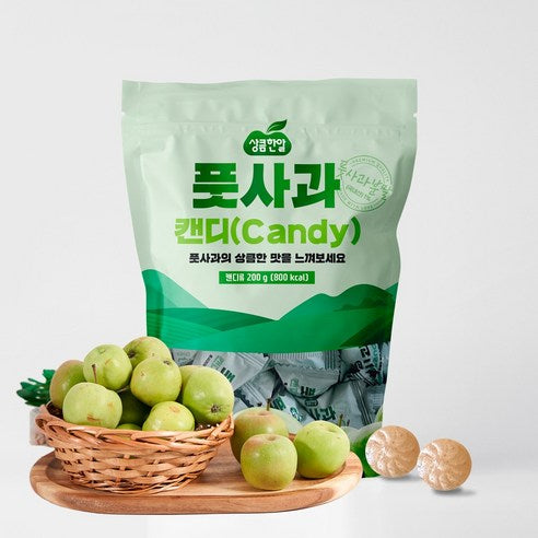 상큼한알 풋사과 캔디 (200g)
