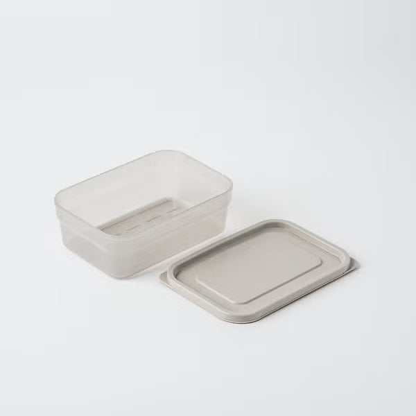 휘어지는 말랑핏 저장 용기 600 ml 그레이