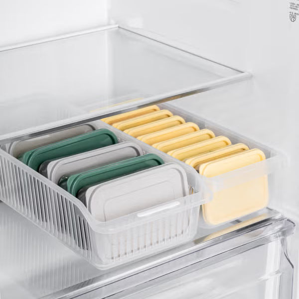 휘어지는 말랑핏 저장 용기 600 ml 그레이