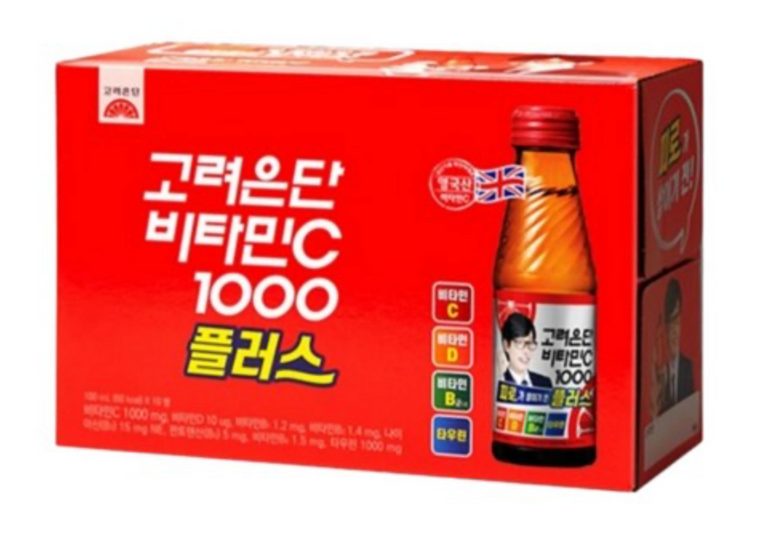 [고려은단] 비타민C 1000 Plus (10병) 