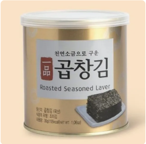 일품 곱창김 캔 (30g)