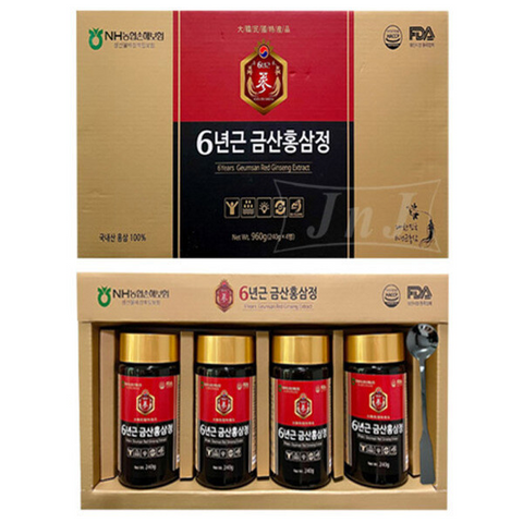 6년근 금산홍삼정 (4병) 1+1 PROMOTION 