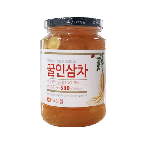두레원 꿀인삼차 (580g) 