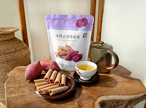 제주 자색고구마 과자 60g (3봉) - EXP. 2025.11.20