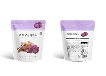 제주 자색고구마 과자 60g (1+2)