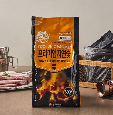 프리미엄 자연숯 800g