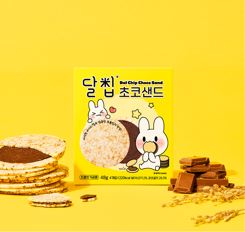 [네이쳐오다] 달칩 초코샌드 (4개입)