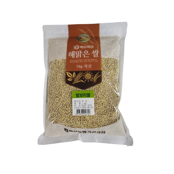 [횡성농협] 찰보리쌀 (1kg)