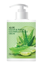 [디오프러스] ALOE CLEAN & WHITE CLEANSING & MASSAGE CREAM