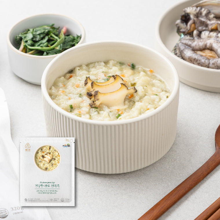 완도 특산물 해성인터내셔널 전복죽 (320g) - 매장 직접 수령만 가능 