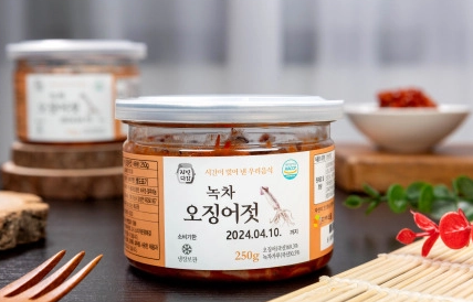 다해식품 녹차 오징어젓 250g - STORE PICK UP ONLY