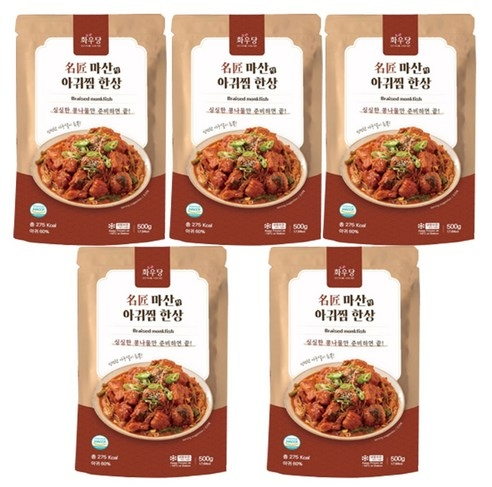 [화우당] 마산식 아귀찜 한상 500g - Store Pick up Only