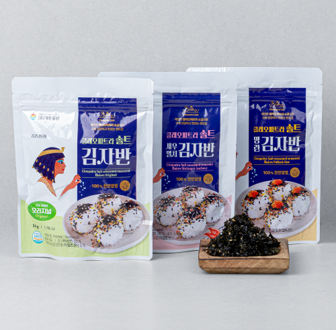 [대한물산] 클레오파트라 솔트 김자반 (50g) - 오리지날, 새우멸치, 명란