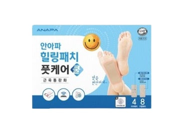 안아파 힐링패치 풋케어 쿨 근육통완화