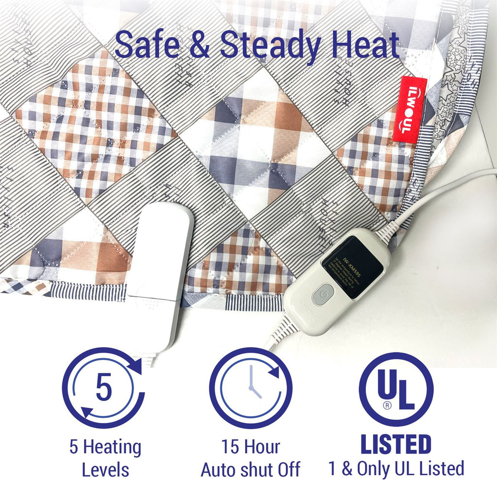 [일월] 스타일리쉬 워셔블 온열매트 (싱글/더블)