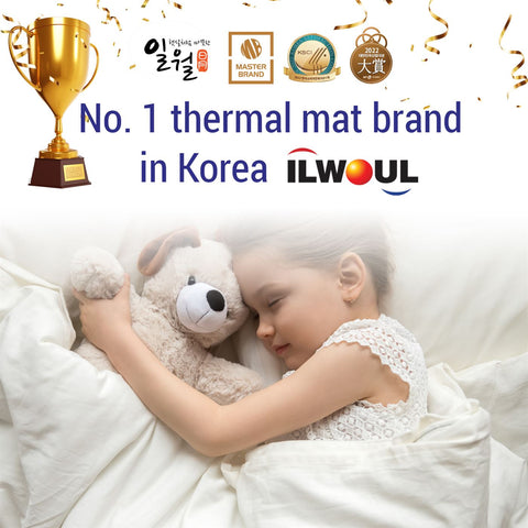 [일월] 스타일리쉬 워셔블 온열매트 (싱글/더블) 