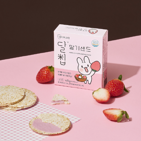 [네이쳐오다] 달칩 딸기샌드 (4개입) - Limit 10 Per Order