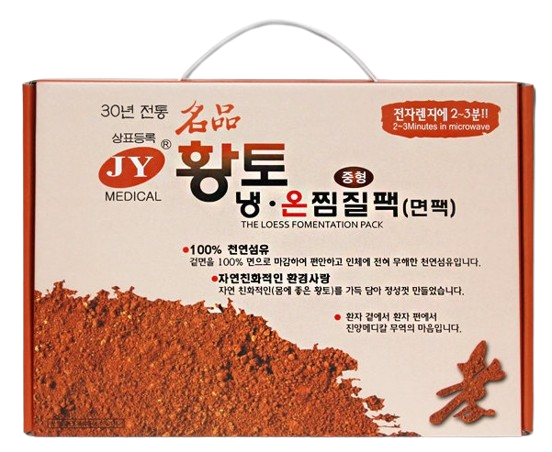 진양 황토밀온 찜질팩 (면팩) / 표면 표면 재질