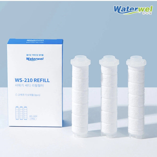 [Waterwell] Shower Head Filter Refills (3pcs)