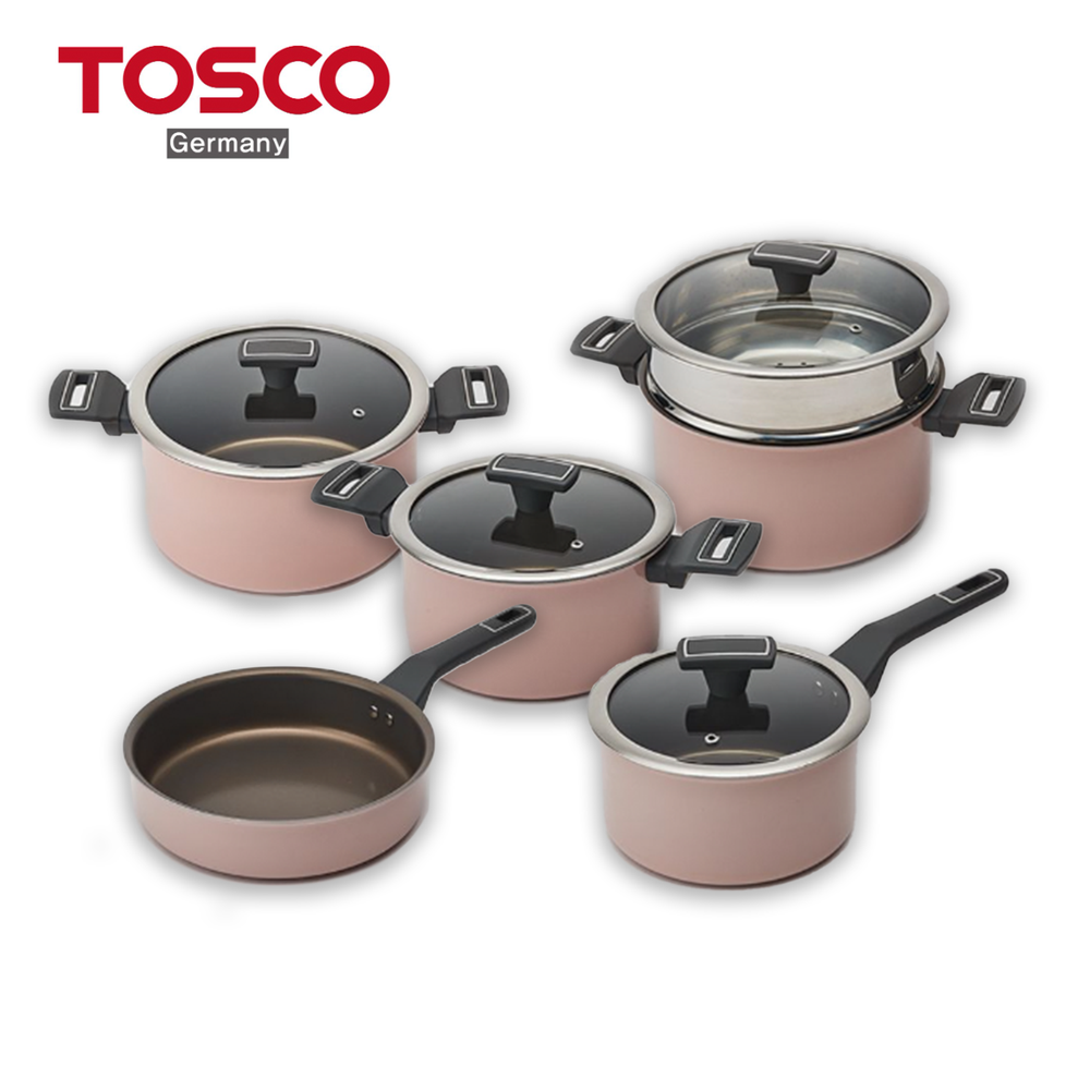 Tosco IH Induction Cookware (Frying Pan, Pot, Steamed Pot)