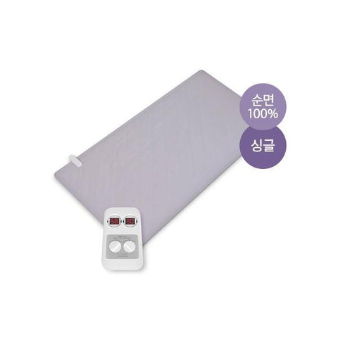 일월 절전형 무전자파 100% 순면 온열매트