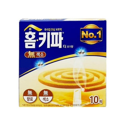 [홈키파] 모기향 (무향, 무색소, 10개입) 