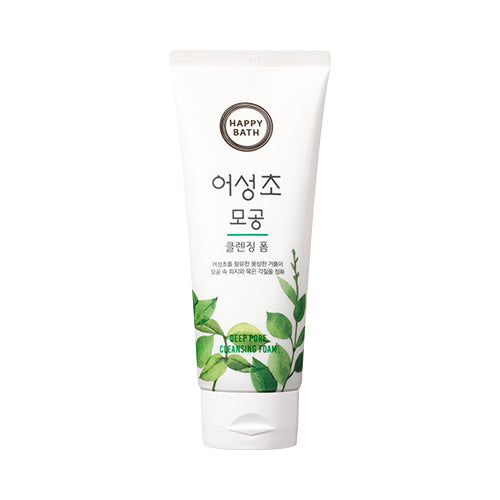 Happy Bath Korean Herbal Deep Pore Cleansing Foam (2pc)