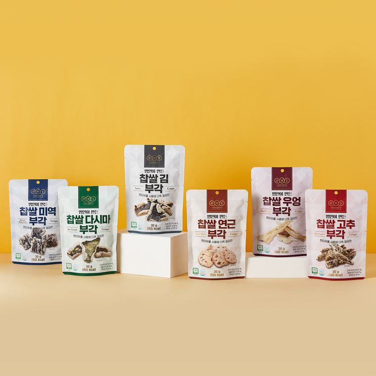 명인이 만든 찹쌀 부각 (30g) 