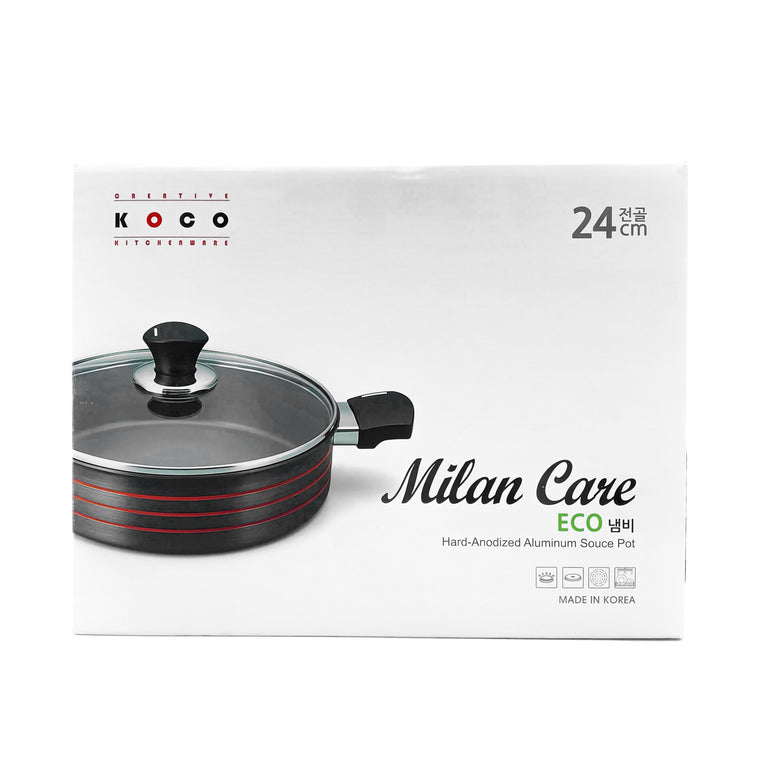 명품 밀란케어 경질 압축 전골 냄비 (24cm)