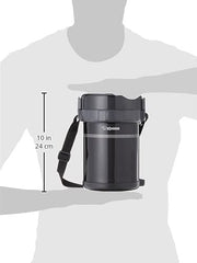 [조지루시] 클래식 벤토 스테인레스 런치 도시락통 (SL-GRE18)