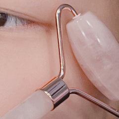 [페이스팩토리] 한국산 로즈쿼즈 얼굴 마사지 롤러 