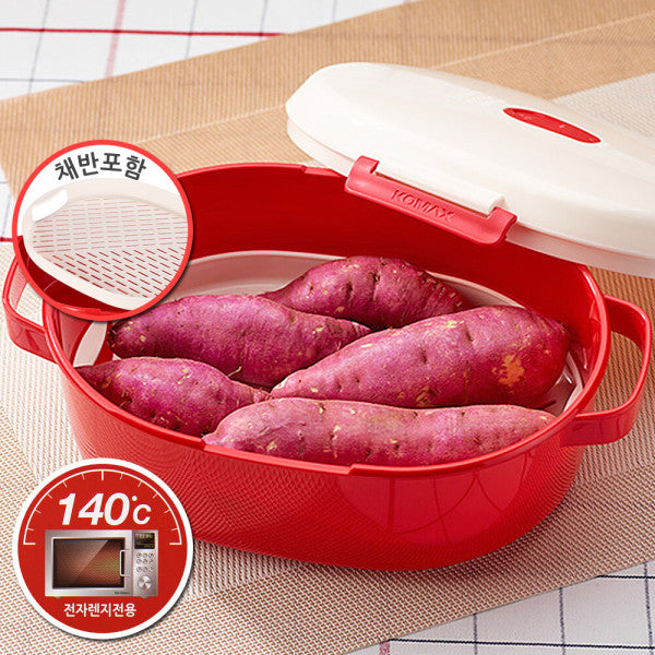 [코멕스] 전자레인지 요리용기 지금은 렌지타임 (2.6L)