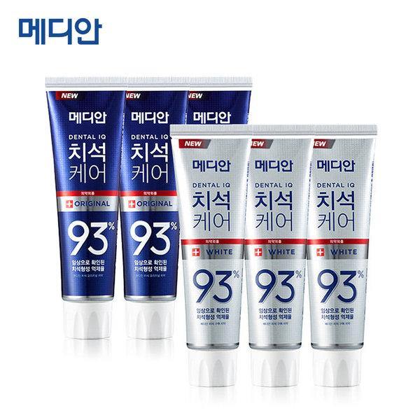 메디안 치석케어 치약 (3개입) 